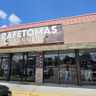 Outside sign
