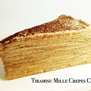 Tiramisu Crepe Cake