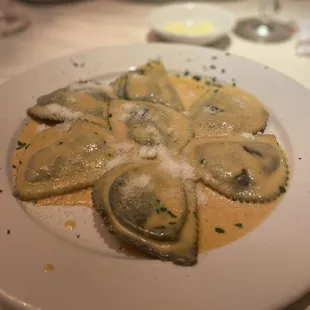 Black Lobster Ravioli