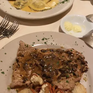 Veal Scaloppine Porcini