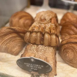 a variety of baked goods