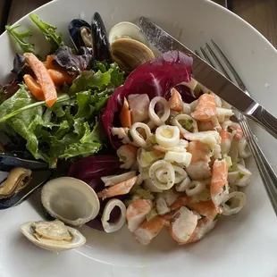 Frutti Di Mare -my favorite! When I don't order it I have  food regrets!