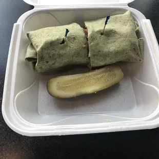 Hummus Vegetable Wrap