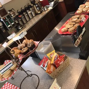 New menu. Great idea...but ur gonna wanna get these sandwiches...that are sitting out, right at noon, when they're made.