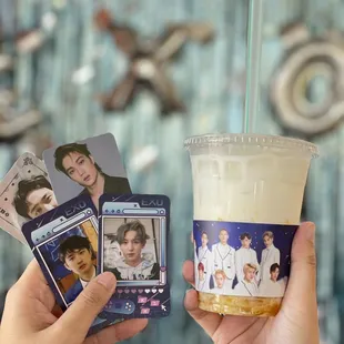 Mango Latte (EXO 10 Year Cupsleeve Event)
