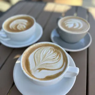 Latte and Cappuccino