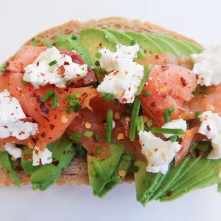 Avocado Salmon Toast
