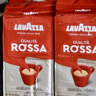 a variety of coffees