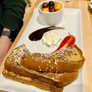 Nutella Marscapone French Toast