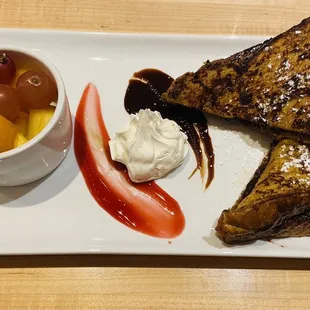 Nutella Mascarpone French Toast