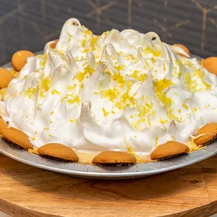 Homemade Lemon Ice Box Pie