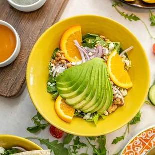 The fan favorite-Avocado Salad with Mango Vinaigrette