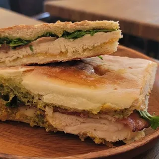 Chicken Club and Pesto Sandwich