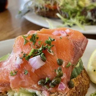 Smoked Salmon Toast