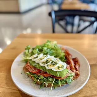 Avocado &amp; Egg Toast