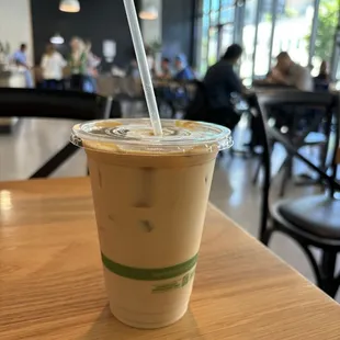 Iced Latte with oatmilk