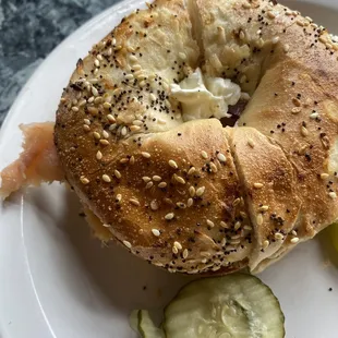 Lox bagel