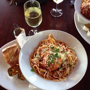 Spaghetti and Meatballs