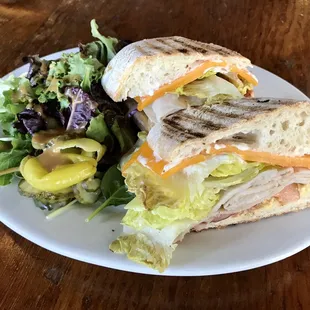 Turkey and Cheddar Sandwich