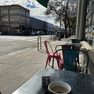 Espresso before taking on the day