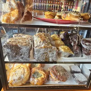 a variety of pastries