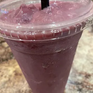 Berry Blast Smoothie W/boba