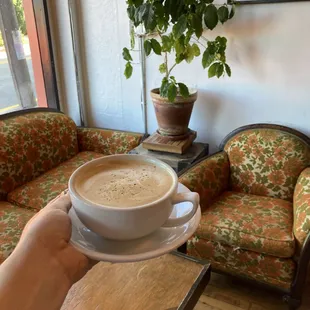 Black Pepper Cardamom Latte