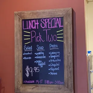 Lunch special