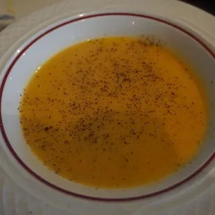 Carrot soup (more like carrot cream) 5/5