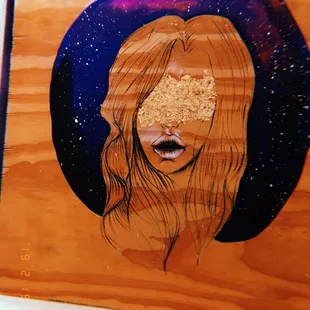 She sees gold