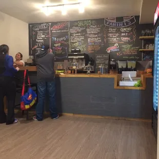 Front counter