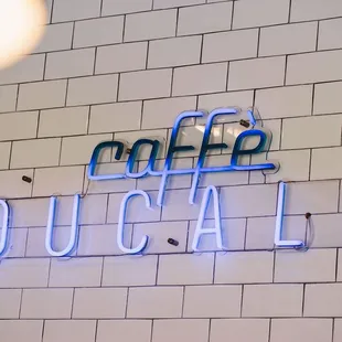 Caffe Ducali signage