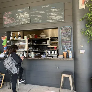 Menu choices Galore, enjoy the food, stay for the sunshine