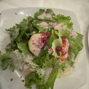 House salad is not on the menu