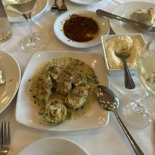 Artichoke hearts appetizer