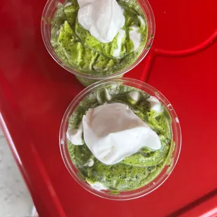 Matcha tea latte!
