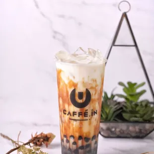 Hand Crafted Brown Sugar Pearl Latte