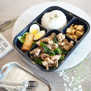 Popcorn Chicken Bento