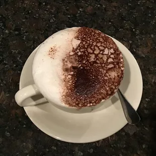 Adam's custom cappuccino