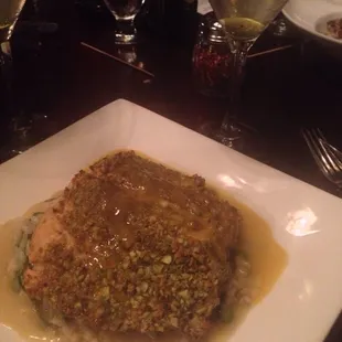 Encrusted Salmon -- to die for!