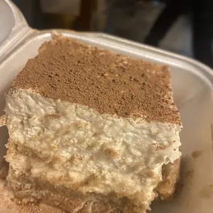 Incredibly fluffy tiramisu, sublime