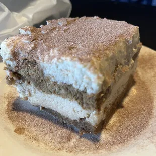 Tiramisu- the chefs son makes it and does an excellent job.