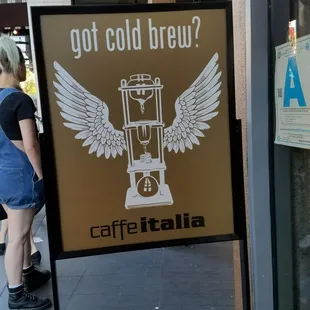 Got Cold Brew...yes they do