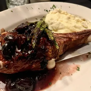 Veal chop