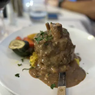 a plate of food