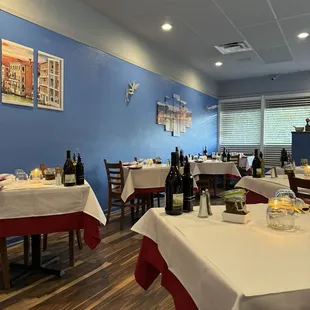 Inside of the restaurant