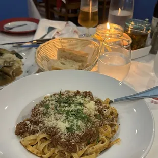 Fettuccine Bolognese