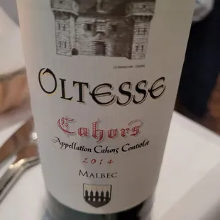 Our wine selection. Tasty!