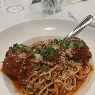 Spaghetti and Meatballs