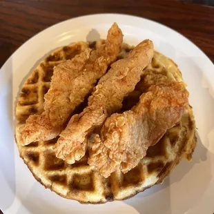 Chicken and waffle